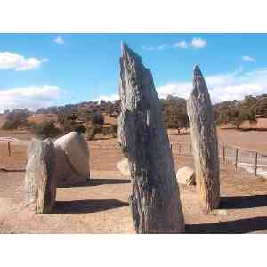 Menhir Piedras del Diablo. El Rosal de la Frontera. Huelva